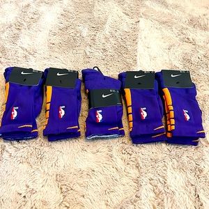 Nike NBA Authentics Socks Quick Grip L Player Team Issued Elite Calf